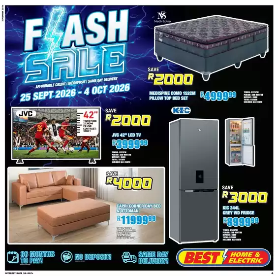 Best Home & Electric catalogue | Leaflet Best Home Electric | 2026-09-25T00:00:00.000Z - 2026-10-04T00:00:00.000Z