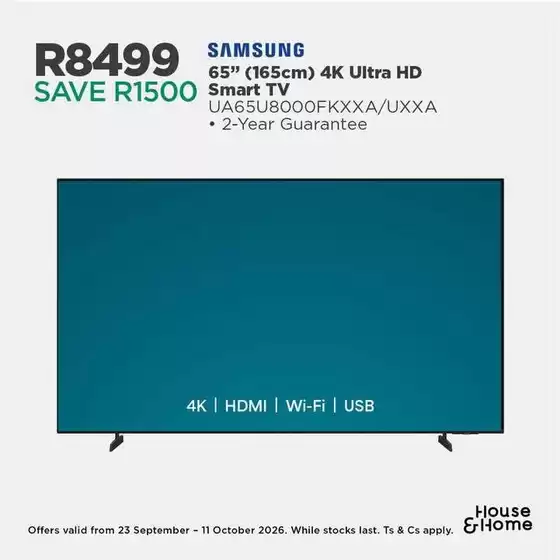 House & Home catalogue | Offers for bargain hunters | 2026-09-23T00:00:00.000Z - 2026-10-11T00:00:00.000Z
