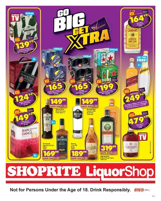 Shoprite catalogue | Shoprite LiquorShop Xtra Savings Gauteng 23 September - 8 October | 2026-09-22T00:00:00.000Z - 2026-10-08T00:00:00.000Z