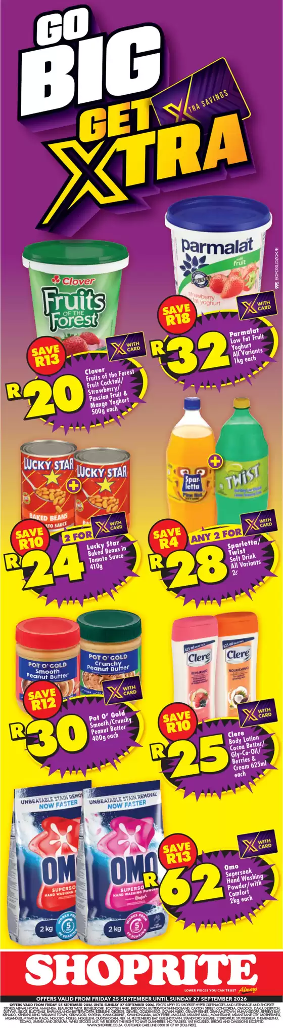 Shoprite catalogue in Vredendal | Shoprite weekly specials | 2026-09-24T00:00:00.000Z - 2026-09-27T00:00:00.000Z