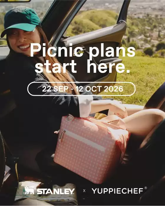Yuppie Chef catalogue in Meyerton | Picnic plans start here. | 2026-09-25T00:00:00.000Z - 2026-10-12T00:00:00.000Z
