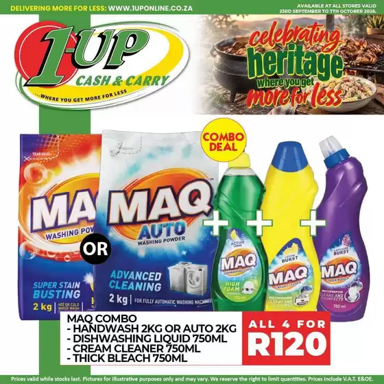 1UP catalogue | Great offer for all customers | 2026-09-23T00:00:00.000Z - 2026-10-07T00:00:00.000Z