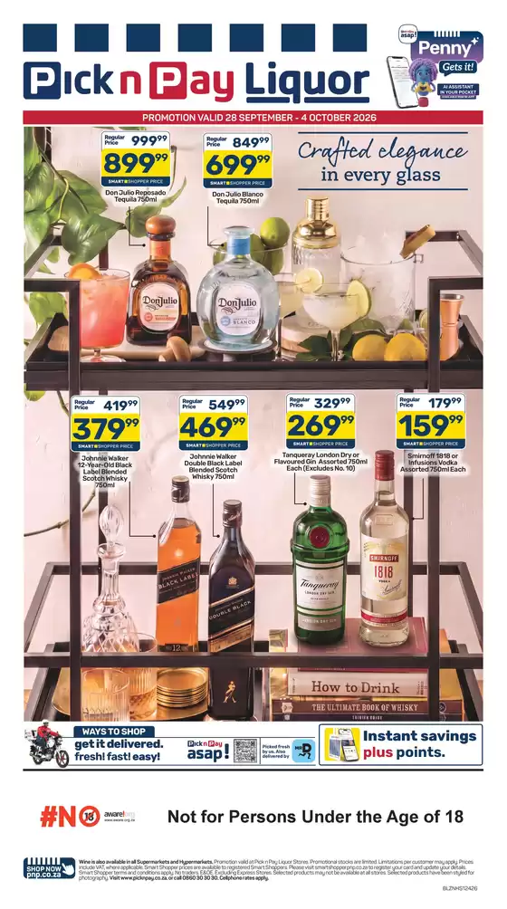 Pick n Pay Hypermarket catalogue | Pick n Pay KwaZulu-Natal Liquor Specials | 2026-09-28T00:00:00.000Z - 2026-10-04T00:00:00.000Z