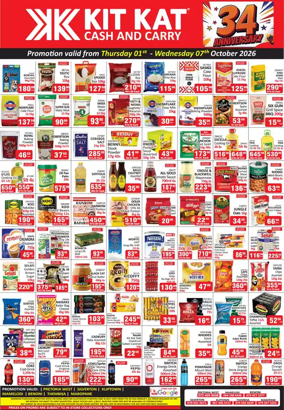 KitKat Cash and Carry catalogue | Kit Kat 7 Day Promotion | 2026-10-01T00:00:00.000Z - 2026-10-07T00:00:00.000Z