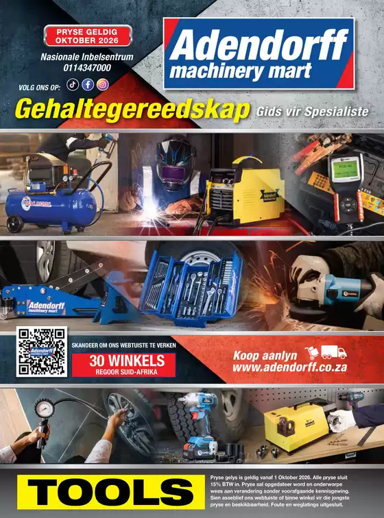 Adendorff Machinery Mart catalogue in Bulwer | Adendorff oct 2026 afr online | 2026-10-01T00:00:00.000Z - 2026-10-31T00:00:00.000Z