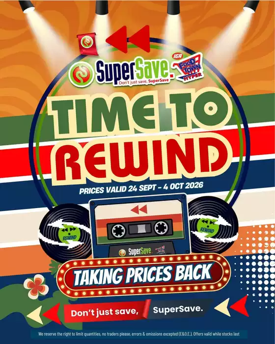Super Save catalogue in Denneburg | Top offers for all bargain hunters | 2026-09-24T00:00:00.000Z - 2026-10-04T00:00:00.000Z