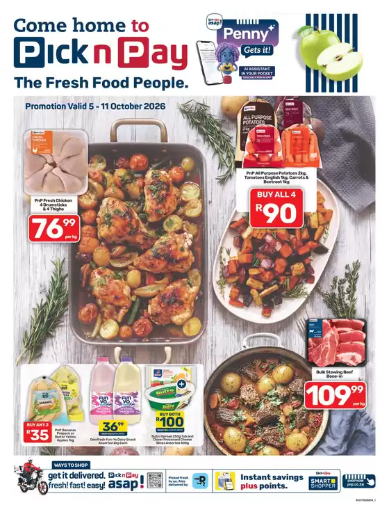 Pick n Pay catalogue in Springs | Pick n Pay Weekly Specials | 2026-10-05T00:00:00.000Z - 2026-10-11T00:00:00.000Z