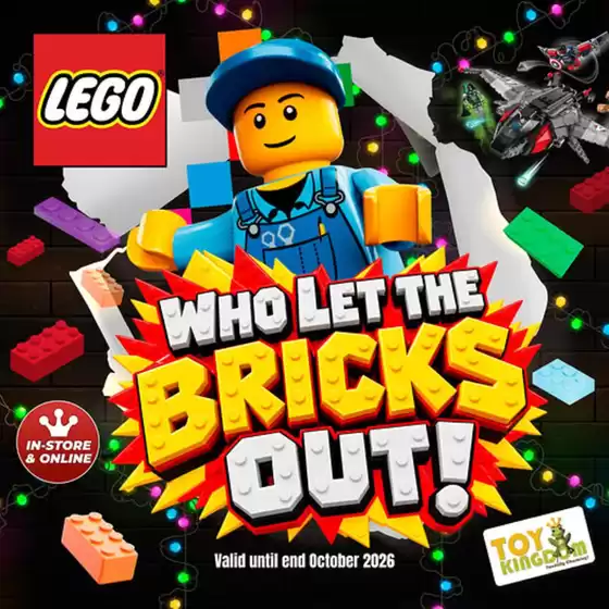 Toy Kingdom catalogue | Who Let The Bricks Out! | 2026-10-05T00:00:00.000Z - 2026-10-31T00:00:00.000Z
