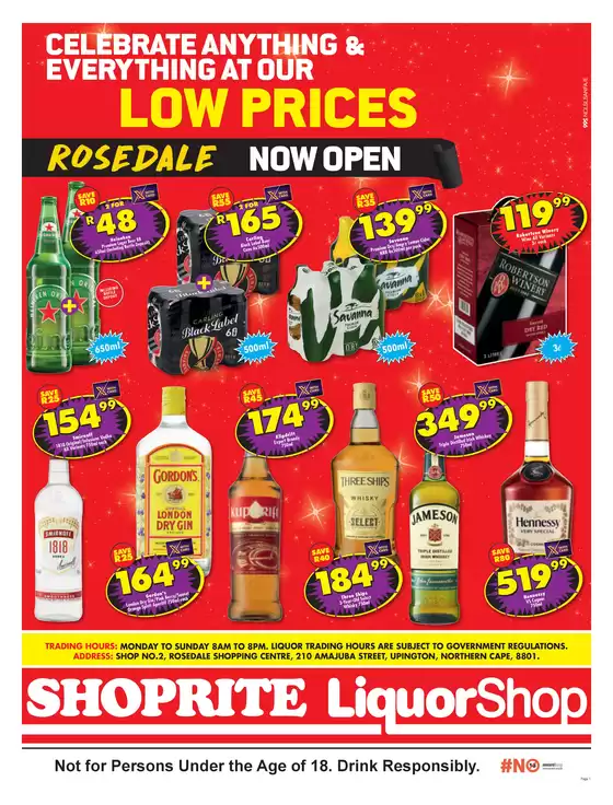 Shoprite LiquorShop catalogue | Our best bargains | 2026-10-04T00:00:00.000Z - 2026-10-18T00:00:00.000Z