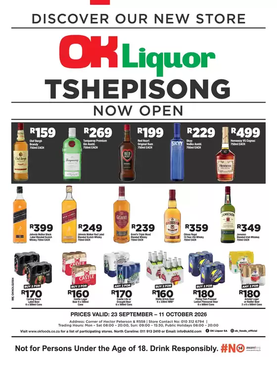 OK Liquor catalogue | Ok Liquor Sale | 2026-10-05T00:00:00.000Z - 2026-10-11T00:00:00.000Z