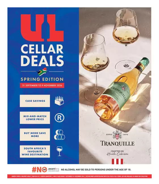Ultra Liquors catalogue | Cellar Deals | 2026-10-05T00:00:00.000Z - 2026-11-09T00:00:00.000Z