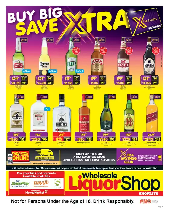 Shoprite LiquorShop catalogue | Wide range of offers | 2026-10-04T00:00:00.000Z - 2026-10-18T00:00:00.000Z
