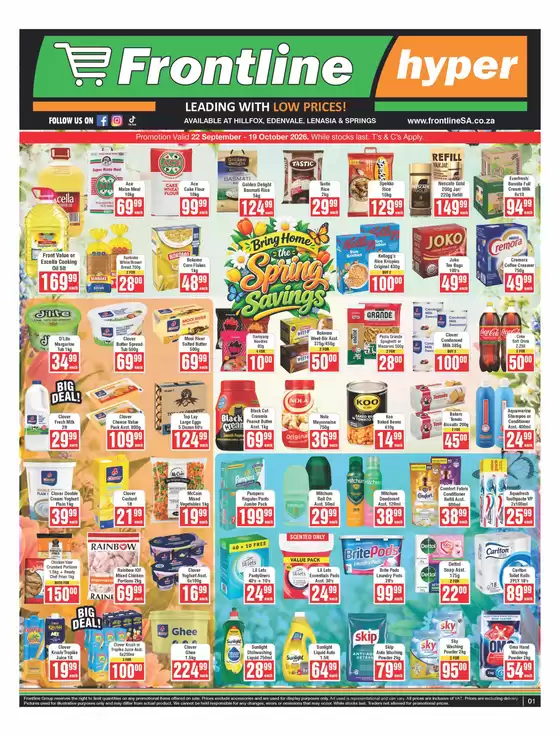 Frontline Hyper catalogue | New specials 1 | 2026-09-22T00:00:00.000Z - 2026-10-19T00:00:00.000Z