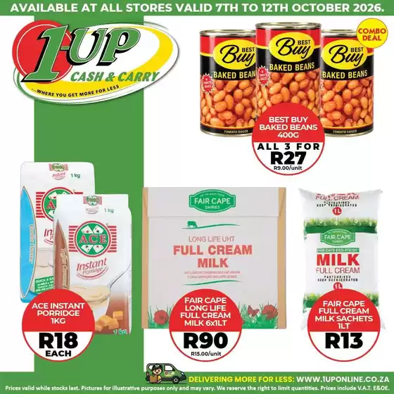 1UP catalogue in Ritakop | Our best deals for you | 2026-10-07T00:00:00.000Z - 2026-10-12T00:00:00.000Z