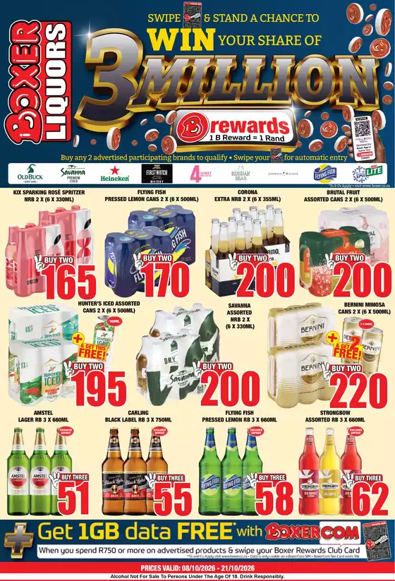Boxer Liquors catalogue in Makhado | KZN October MM Liquor | 2026-10-08T00:00:00.000Z - 2026-10-21T00:00:00.000Z