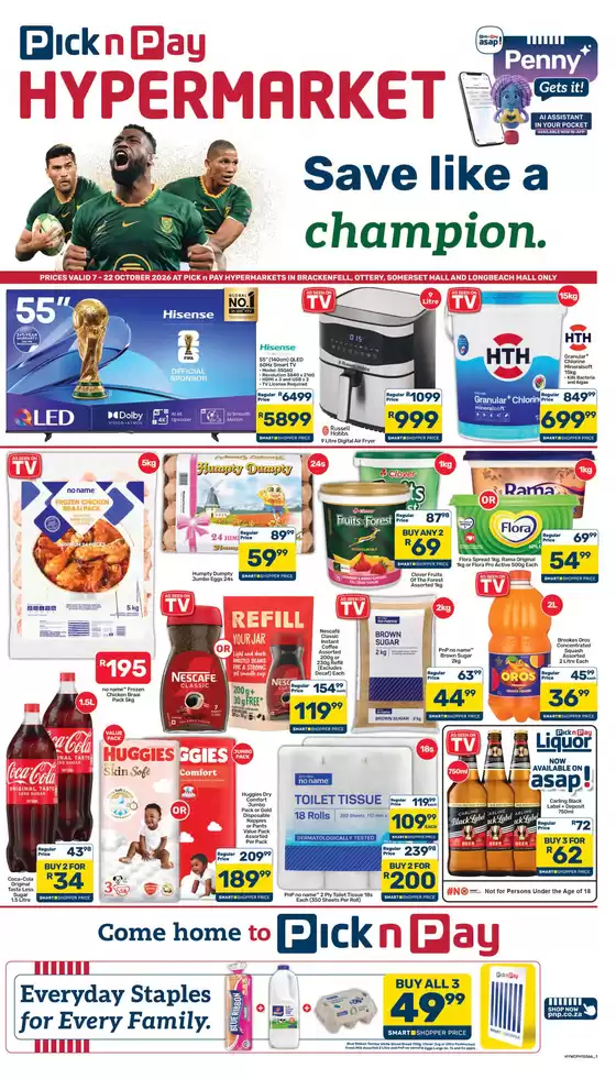 Pick n Pay Hypermarket catalogue in Brackenfell | Hypermarket Specials | 2026-10-07T00:00:00.000Z - 2026-10-22T00:00:00.000Z