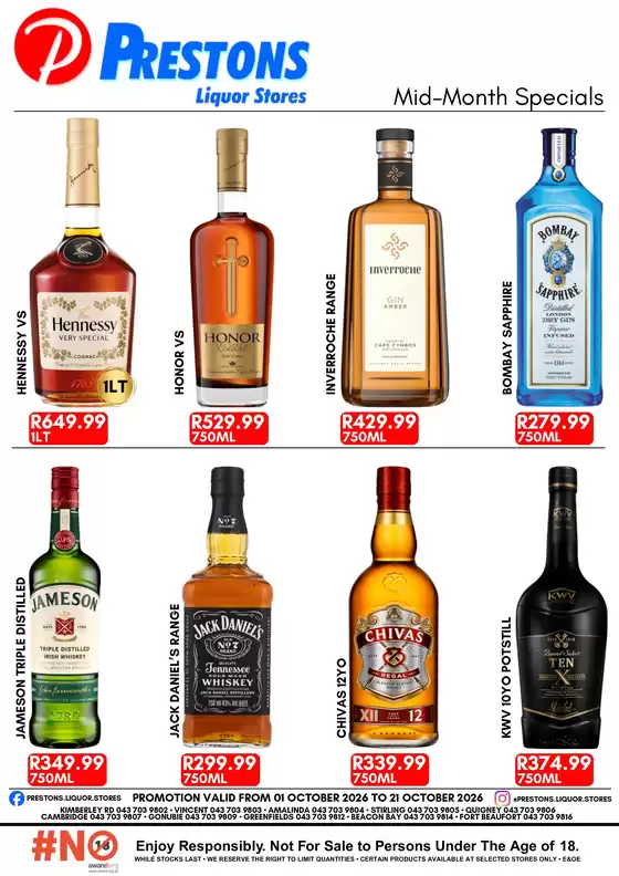 Prestons catalogue | Mid-Month Specials | 2026-10-08T00:00:00.000Z - 2026-10-21T00:00:00.000Z