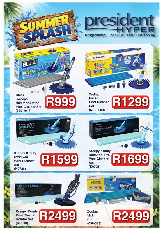 President Hyper catalogue in Ga-Rankuwa | Kreepy Kraulies Summer Plash | 2026-10-09T00:00:00.000Z - 2026-10-23T00:00:00.000Z
