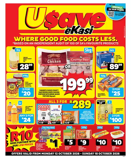 Usave catalogue | Wcekasipricesavings12oct18oct2026 | 2026-10-12T00:00:00.000Z - 2026-10-18T00:00:00.000Z