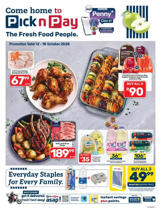 Pick n Pay catalogue in Tulbagh | Pick n Pay Weekly Specials | 2026-10-12T00:00:00.000Z - 2026-10-18T00:00:00.000Z
