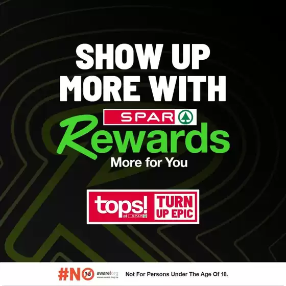 Tops Spar catalogue in Sabie | Tops Spar Sale | 2026-10-13T00:00:00.000Z - 2026-11-08T00:00:00.000Z
