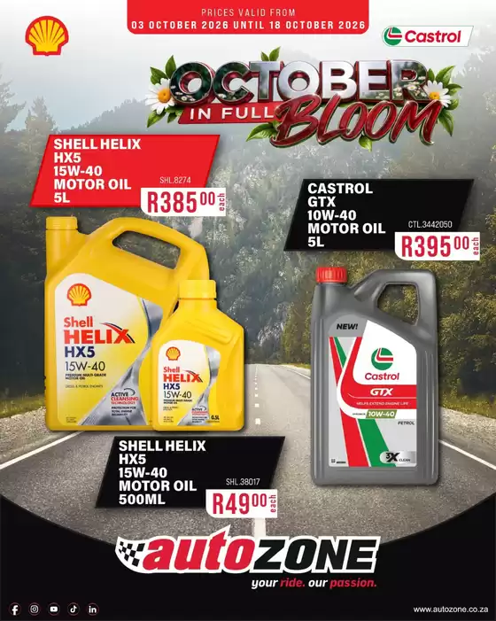 AutoZone catalogue | October In Full Bloom | 2026-10-13T00:00:00.000Z - 2026-10-18T00:00:00.000Z