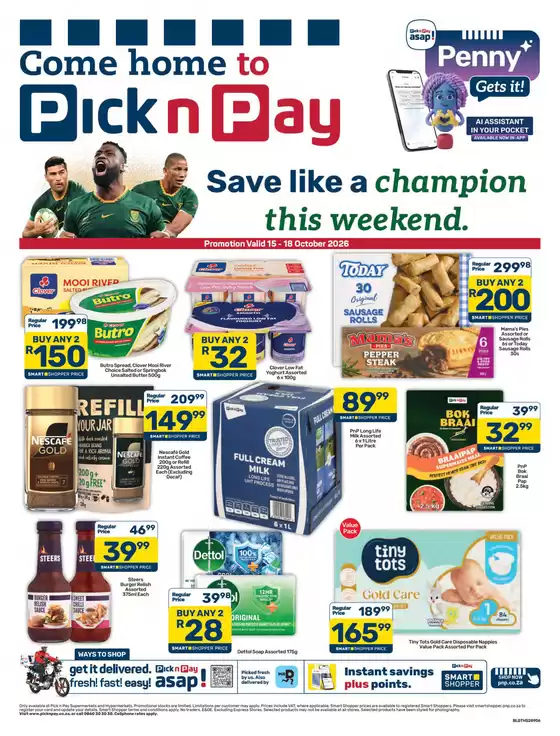 Pick n Pay catalogue | Pick n Pay Weekend Specials | 2026-10-15T00:00:00.000Z - 2026-10-18T00:00:00.000Z