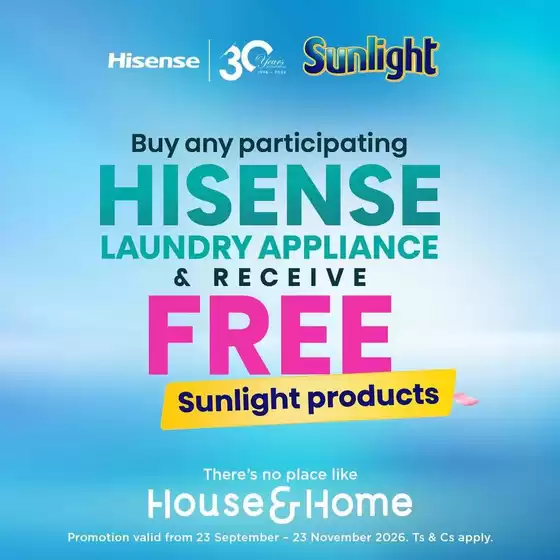 House & Home catalogue | House & Home weekly specials | 2026-09-23T00:00:00.000Z - 2026-11-23T00:00:00.000Z