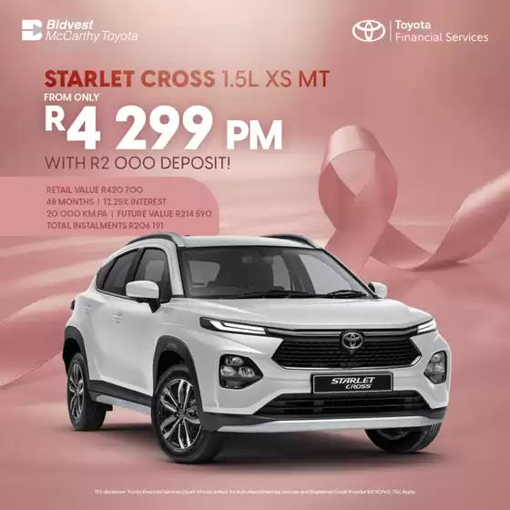 McCarthy Toyota catalogue | McCarthy Toyota Sale | 2026-10-16T00:00:00.000Z - 2026-10-31T00:00:00.000Z