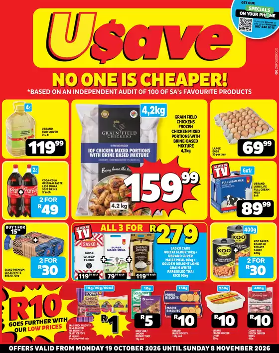 Usave catalogue | Znpricesavings19oct08nov2026 | 2026-10-19T00:00:00.000Z - 2026-11-08T00:00:00.000Z