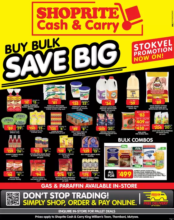 Shoprite catalogue | Shoprite Cash Carry Stokvel Deals Eastern Cape 19 October - 1 November | 2026-10-18T00:00:00.000Z - 2026-11-01T00:00:00.000Z