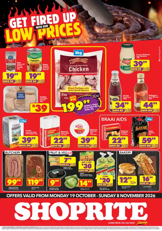 Shoprite catalogue | Shoprite Low Price Braai Eastern Cape 19 October - 8 November | 2026-10-18T00:00:00.000Z - 2026-11-08T00:00:00.000Z