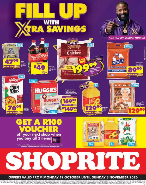 Shoprite catalogue in Nquthu | Shoprite Xtra Savings KwaZulu-Natal 19 October - 8 November | 2026-10-18T00:00:00.000Z - 2026-11-08T00:00:00.000Z