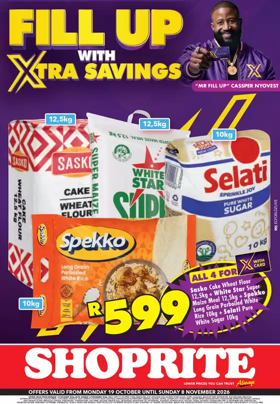 Shoprite catalogue | Shoprite Xtra Savings Combo Eastern Cape 19 October - 8 November | 2026-10-18T00:00:00.000Z - 2026-11-08T00:00:00.000Z