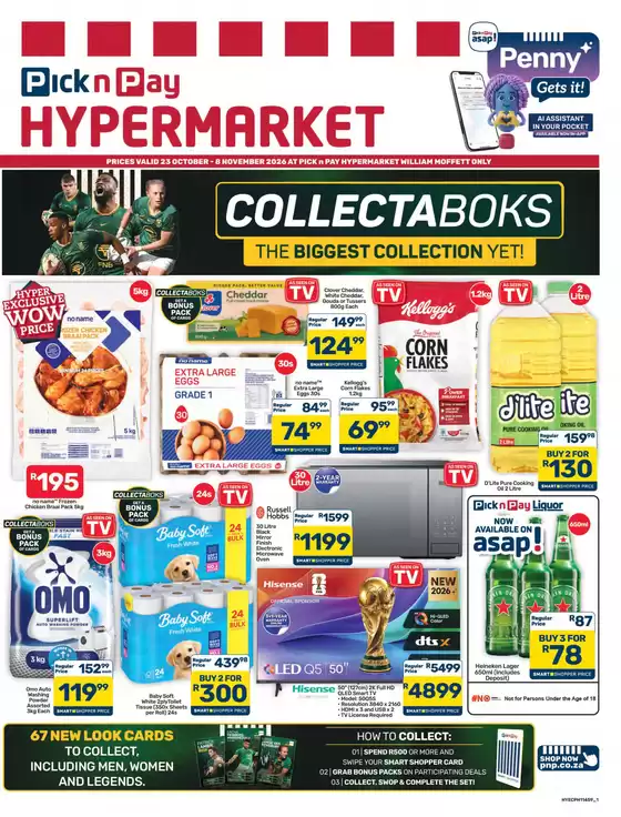 Pick n Pay Hypermarket catalogue in Port Elizabeth | Hypermarket Specials | 2026-10-23T00:00:00.000Z - 2026-11-08T00:00:00.000Z