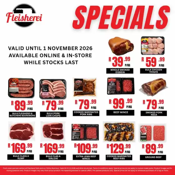 Biltong catalogue | Specials | 2026-10-21T00:00:00.000Z - 2026-11-01T00:00:00.000Z