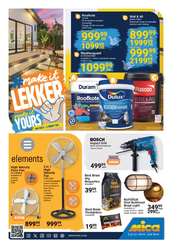 Mica catalogue | Wide range of offers | 2026-10-20T00:00:00.000Z - 2026-11-01T00:00:00.000Z