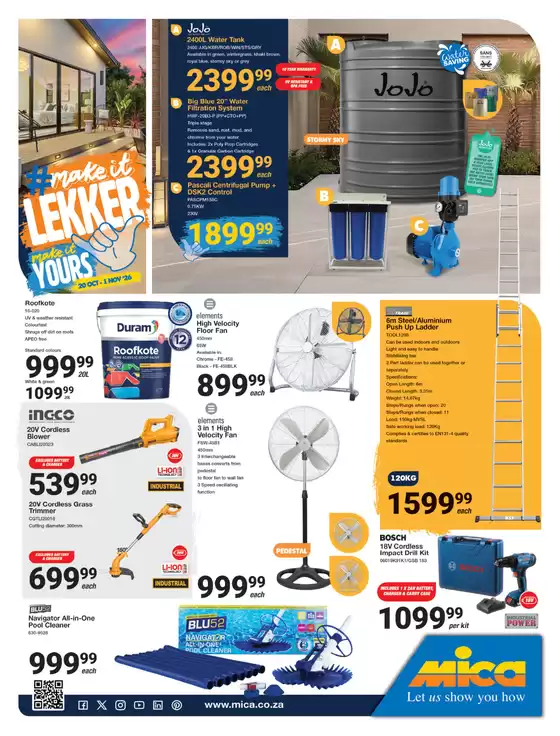 Mica catalogue | Our best deals for you | 2026-10-20T00:00:00.000Z - 2026-11-01T00:00:00.000Z