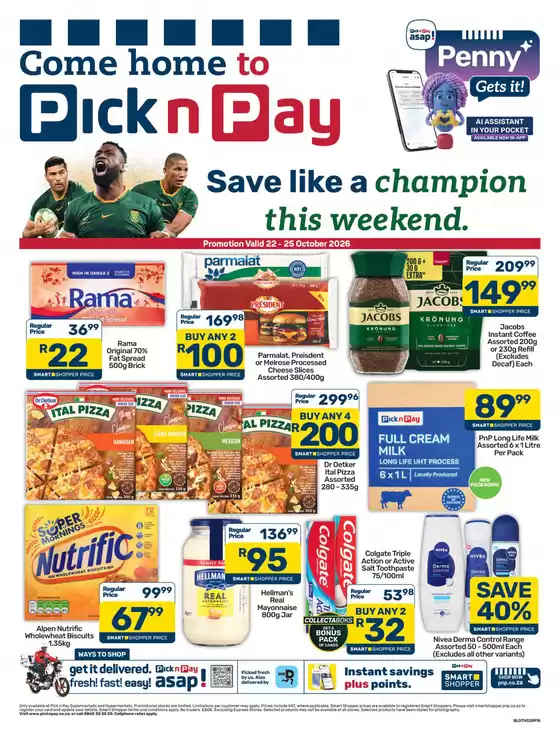 Pick n Pay catalogue | Pick n Pay Weekend Specials | 2026-10-22T00:00:00.000Z - 2026-10-25T00:00:00.000Z