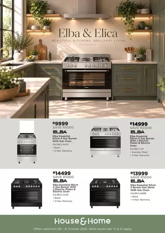 House & Home catalogue | Discounts and promotions | 2026-10-08T00:00:00.000Z - 2026-10-31T00:00:00.000Z