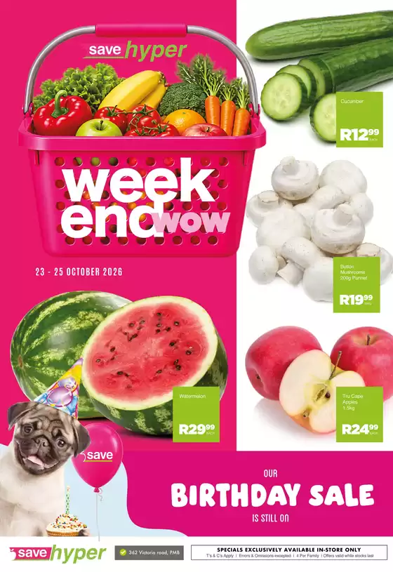 Save Hyper catalogue | Great offer for all customers | 2026-10-23T00:00:00.000Z - 2026-10-25T00:00:00.000Z