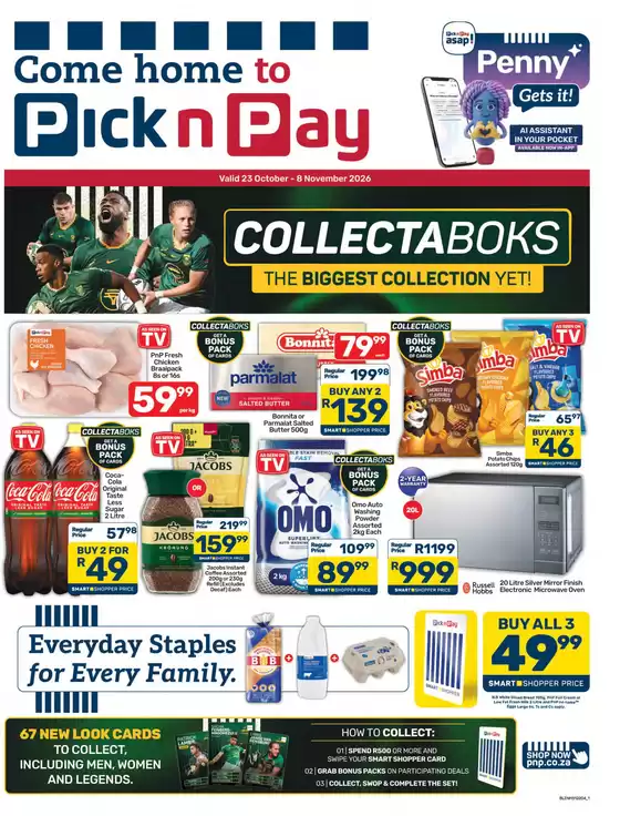 Pick n Pay catalogue in Durban | Pick n Pay Specials | 2026-10-23T00:00:00.000Z - 2026-11-08T00:00:00.000Z