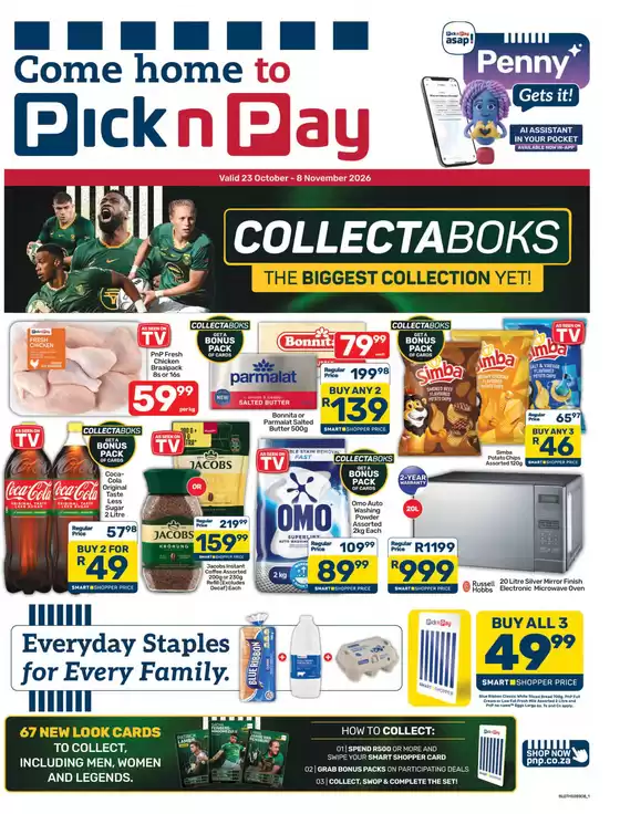 Pick n Pay catalogue in Cape Town | Pick n Pay Specials | 2026-10-23T00:00:00.000Z - 2026-11-08T00:00:00.000Z
