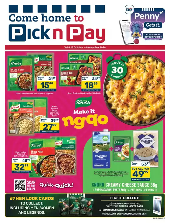 Pick n Pay catalogue in Cape Town | Pick n Pay Unilever Specials | 2026-10-23T00:00:00.000Z - 2026-11-08T00:00:00.000Z