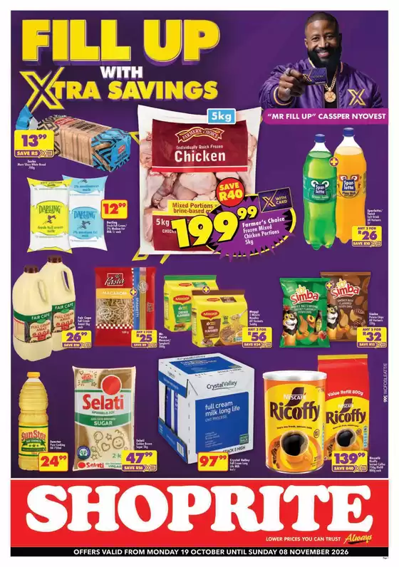 Shoprite catalogue in Port Elizabeth | Shoprite Xtra Savings Philippi 19 October - 8 November | 2026-10-18T00:00:00.000Z - 2026-11-08T00:00:00.000Z