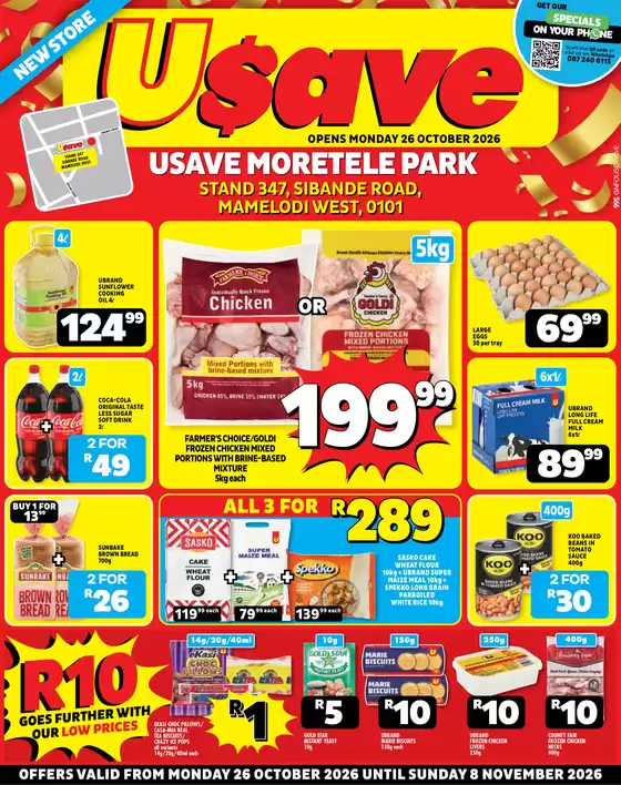 Usave catalogue | Gnnewstorepricesavings26oct08nov2026 | 2026-10-26T00:00:00.000Z - 2026-11-08T00:00:00.000Z