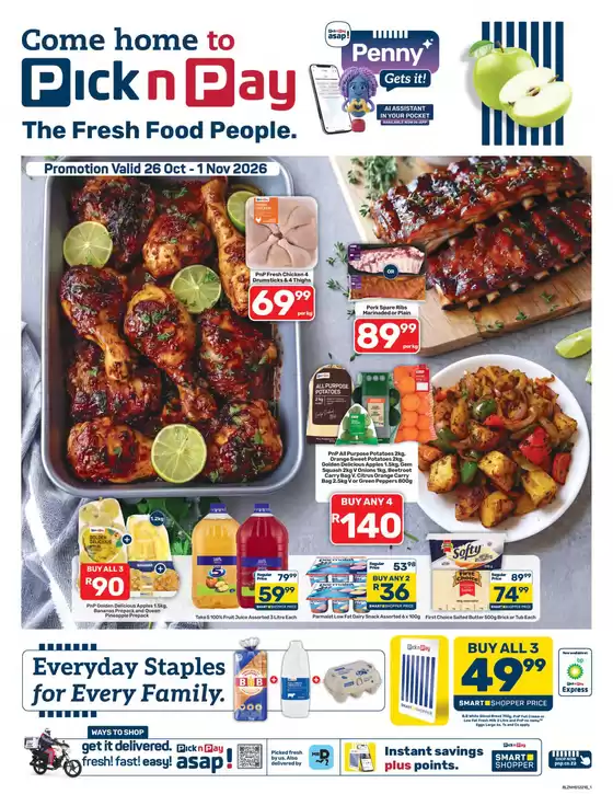 Pick n Pay catalogue in Richards Bay | Pick n Pay Weekly Specials | 2026-10-26T00:00:00.000Z - 2026-11-01T00:00:00.000Z