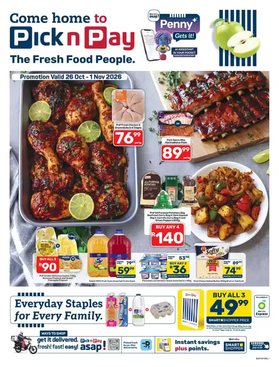 Pick n Pay catalogue in Mqanduli | Pick n Pay Weekly Specials | 2026-10-26T00:00:00.000Z - 2026-11-01T00:00:00.000Z