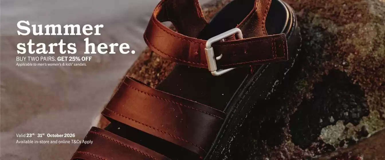 Timberland catalogue | Summer Starts Here. | 2026-10-26T00:00:00.000Z - 2026-10-31T00:00:00.000Z