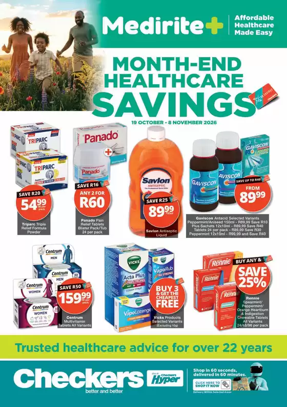 MediRite catalogue | Month-End Healthcare Savings | 2026-10-26T00:00:00.000Z - 2026-11-08T00:00:00.000Z